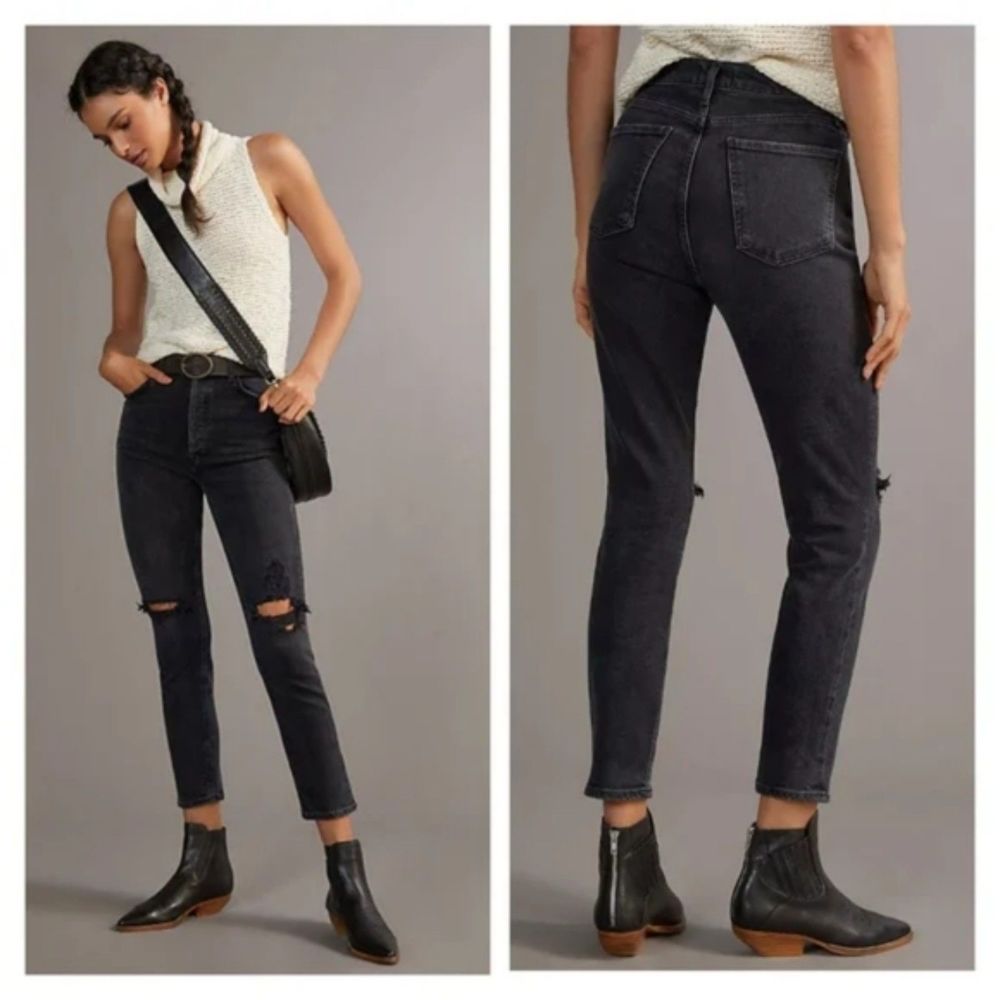 AGOLDE Nico High Rise Slim